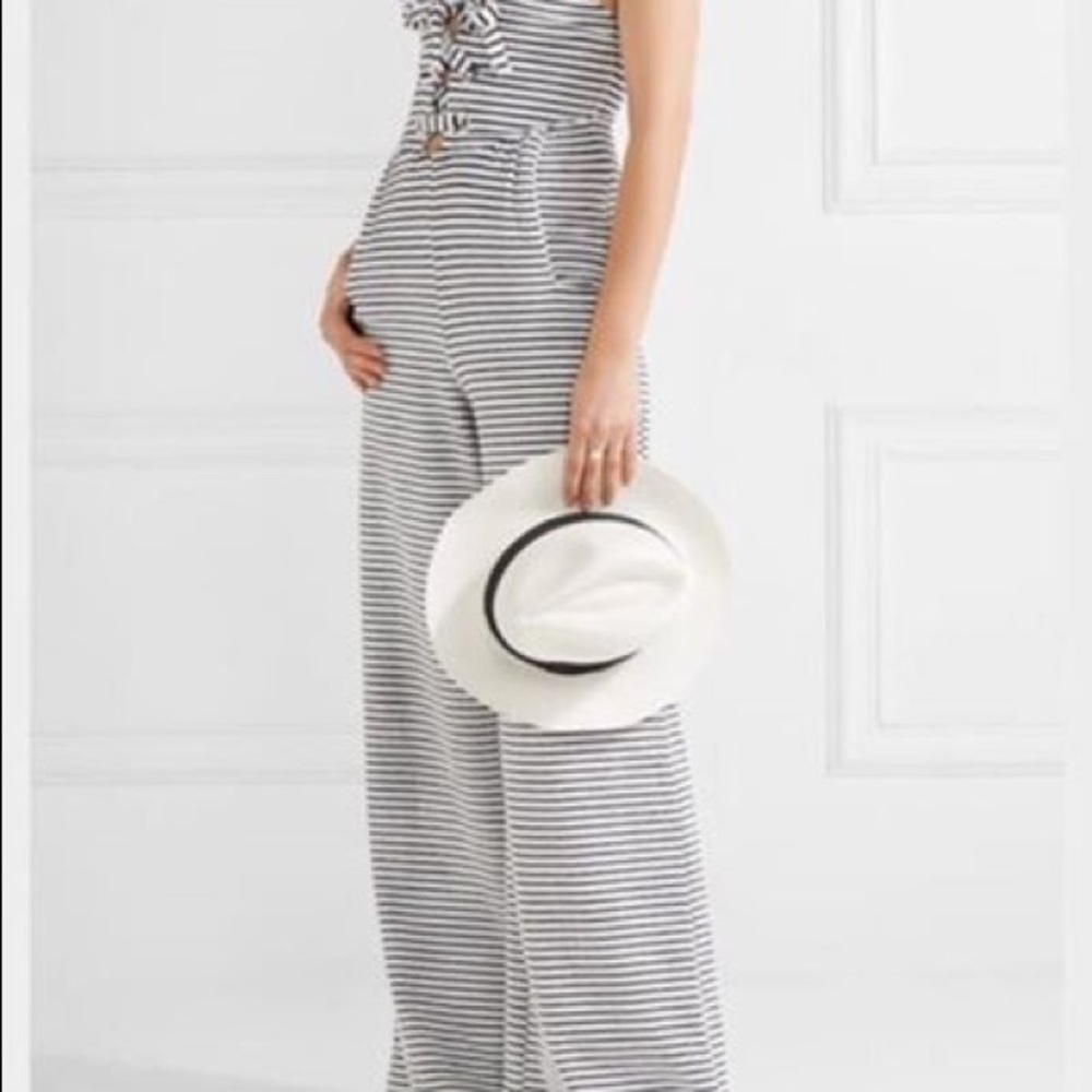 Mara Hoffman Striped Terry Jumpsuit